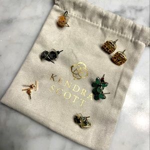Kendra Scott stud earring bundle
